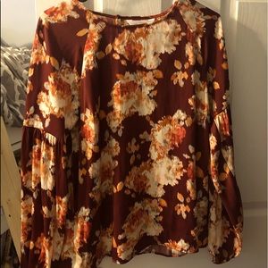 Women’s burgundy blouse - Lauren Conrad